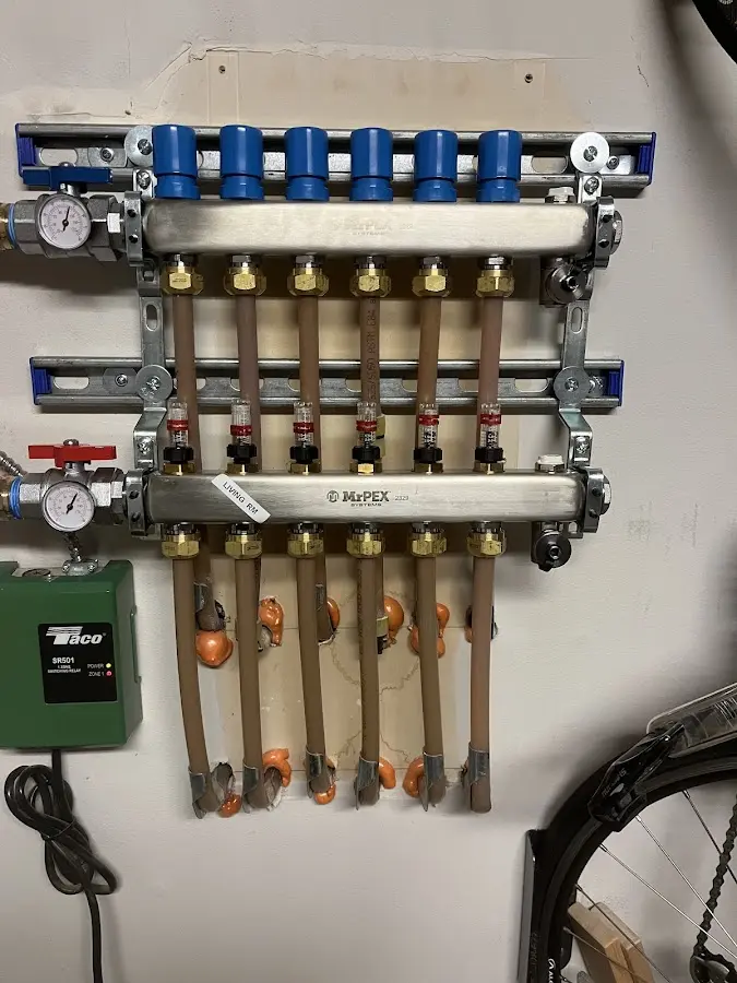 Plumber performing Leak Detection at a residential property in Minden